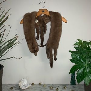 Genuine Mink Scarf